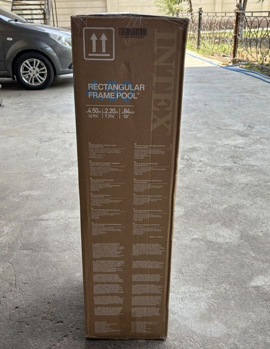 Каркасный бассейн intex