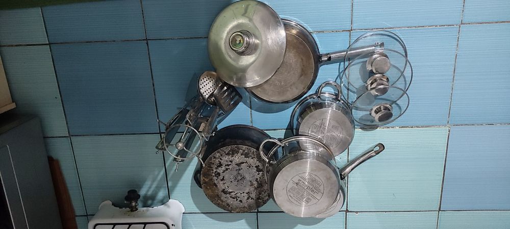 Цептер набор,  казан,  сковородка