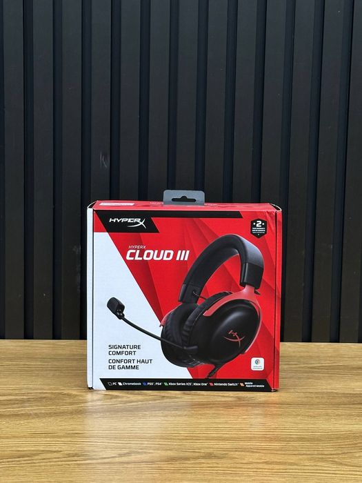 HyperX Cloud III Black-Red