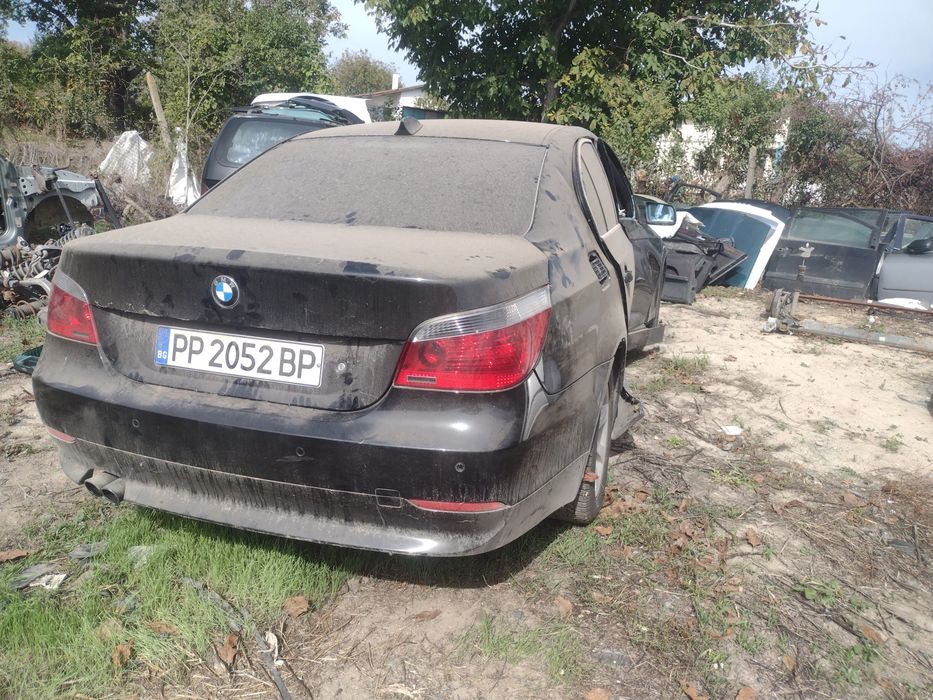 Bmw e60 320 бензин ръчка шест скорости на части