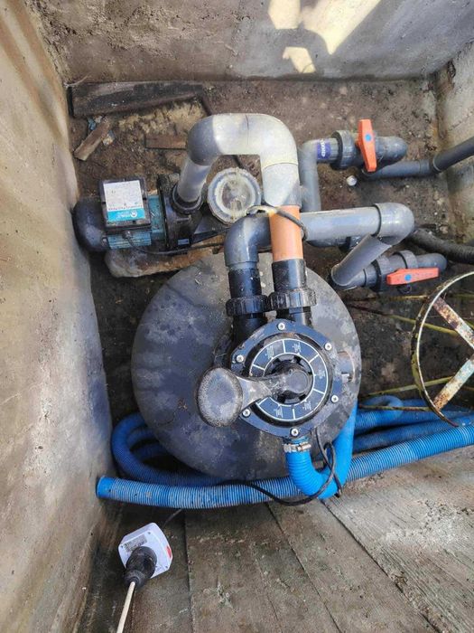 Басейн, баварски маси с пейки комплект, тенис маса и билярд