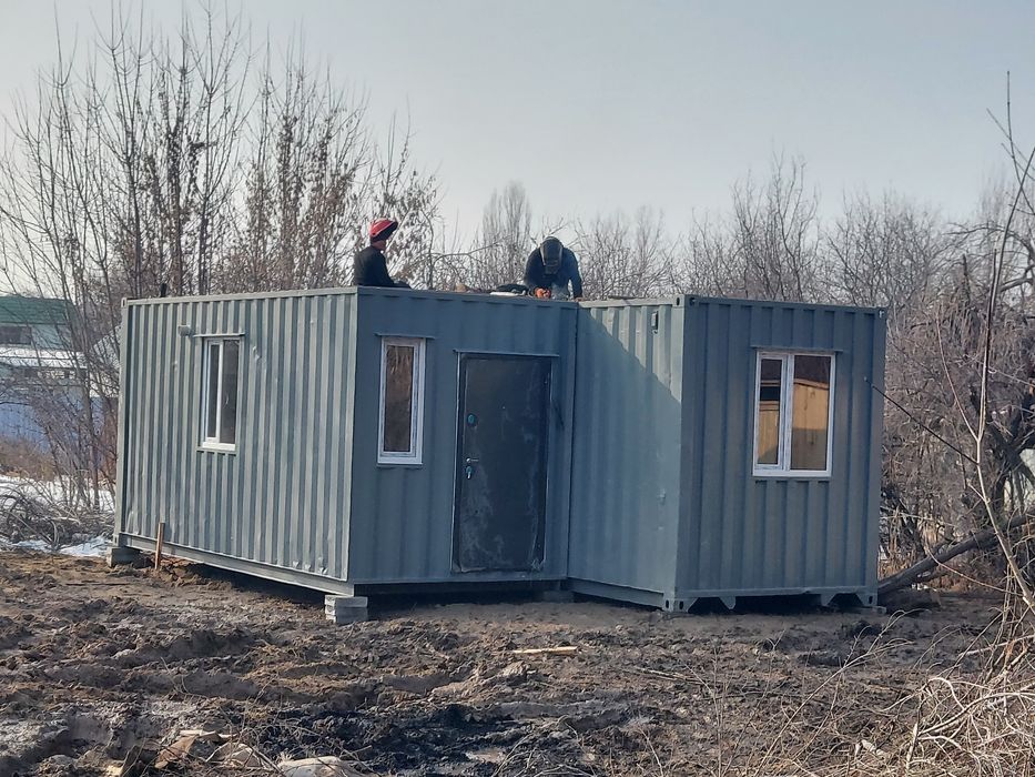 Теплый контейнер-дом: заезжай и живи в −30°C