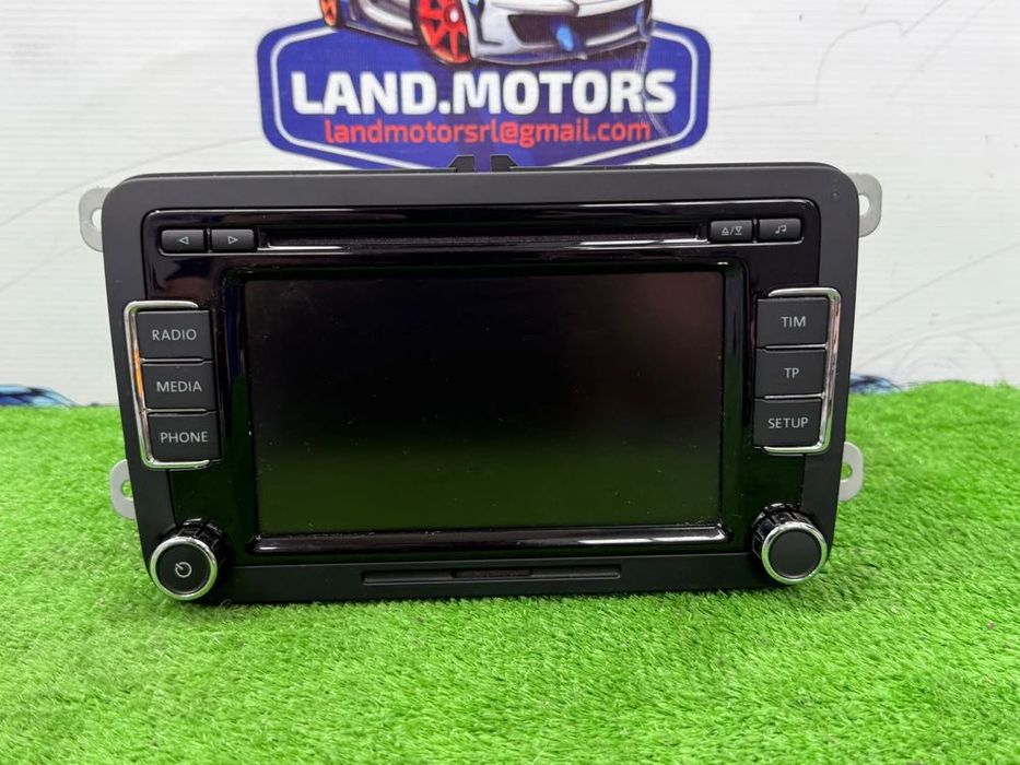 DISPLAY NAVI / ECRAN MEDIA RADIO CD SKODA SUPERB II Combi 2010 2.0 DIESEL COD OEM 3T0035156B BP-648259360 2008-2015