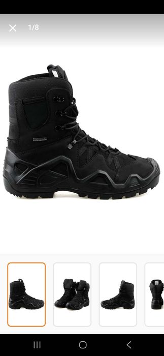 Bocanci tactici piele nr 41 si 42