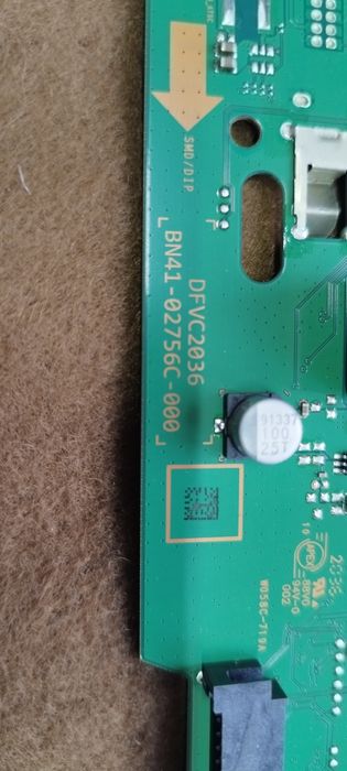 Placa de baza tv Samsung qled 50