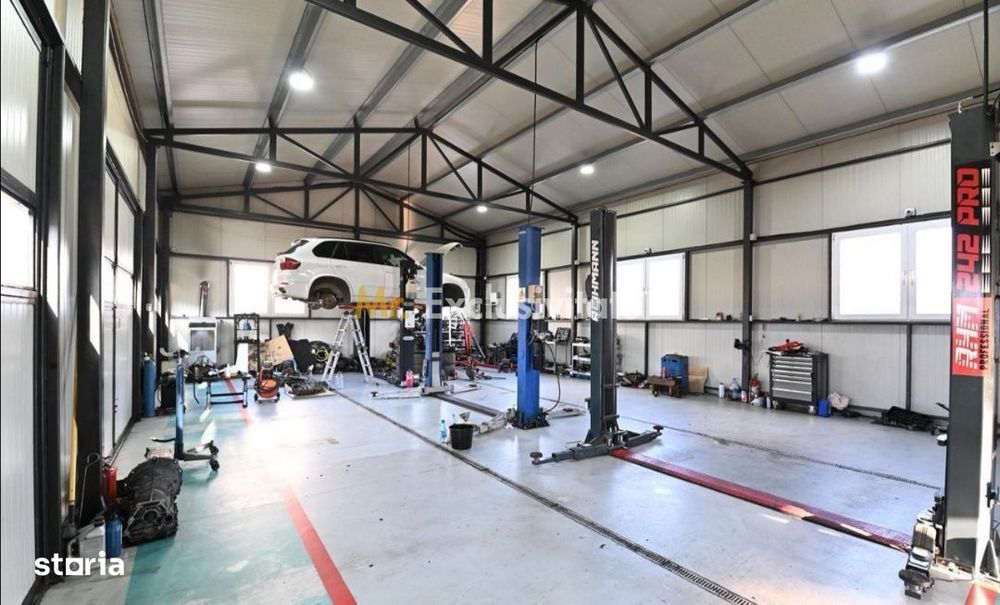 De vanzare proprietate Podari – 2 hale industriale + casa și spatiu re