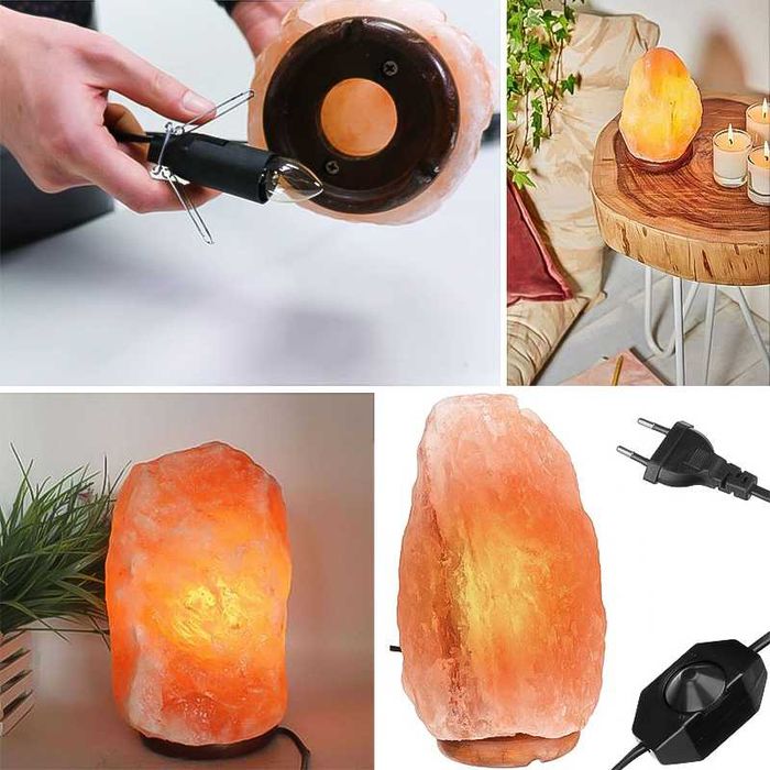 Солна лампа въздушен йонизатор, спокоен сън, между 4 - 5 - 6 кг едната