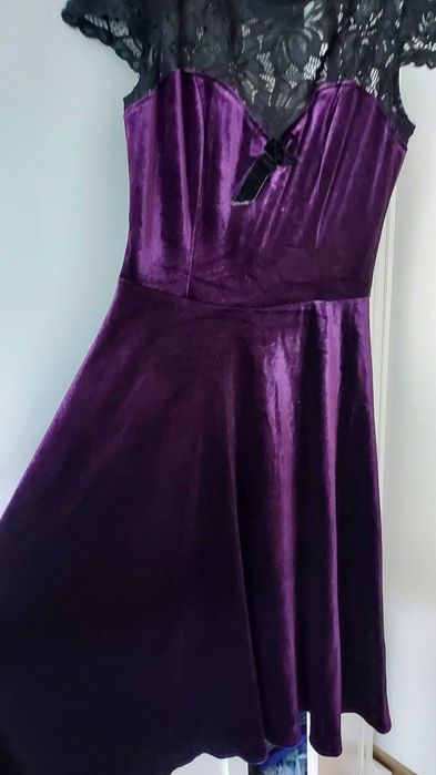 Rochie catifea ocazie marime s