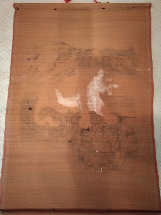 Acuarela chinezeasca pe suport din fibre de bambus