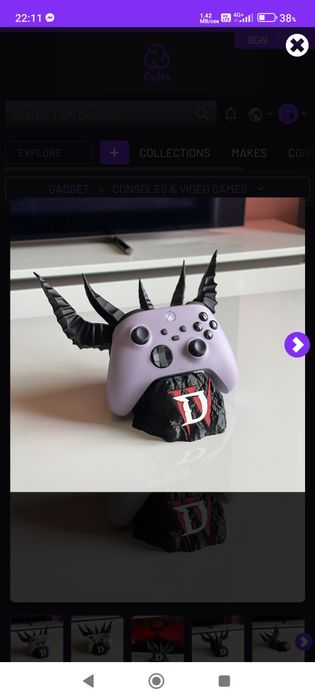 3D  стойки за джойстик