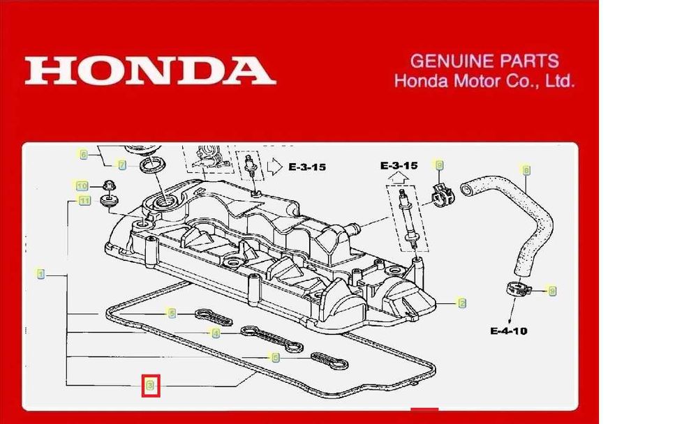 Oригинална Ангренажна Верига Комплект За ХОНДА 2.2 Дизел - 140 К.С.