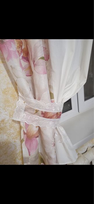 Красивые шторы для кухни 2шт