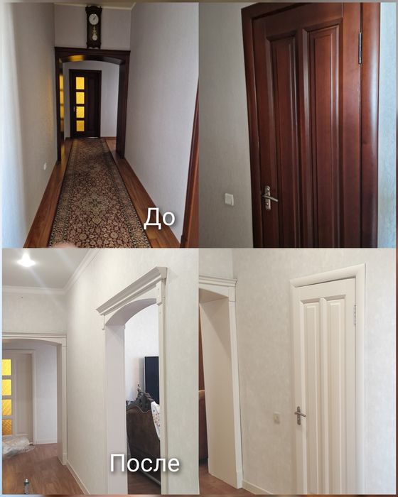 Покраска, реставрация дверей