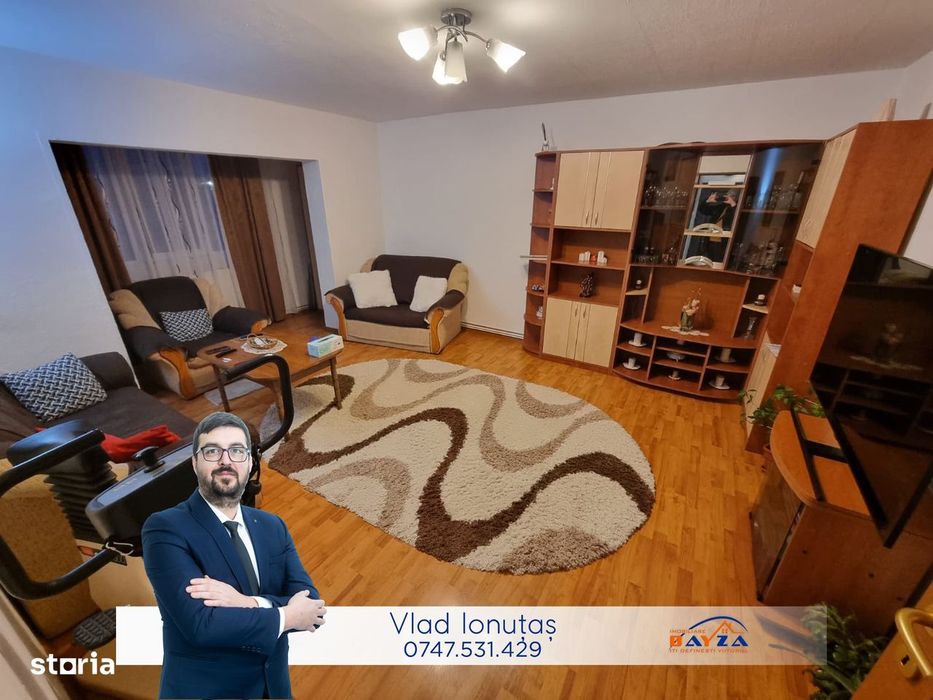 Vlad Tepes, apartament 4 camere, etaj 2, semimobilat si utilat