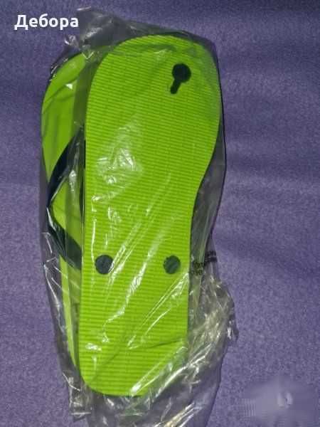 Зелени джапанки за морето