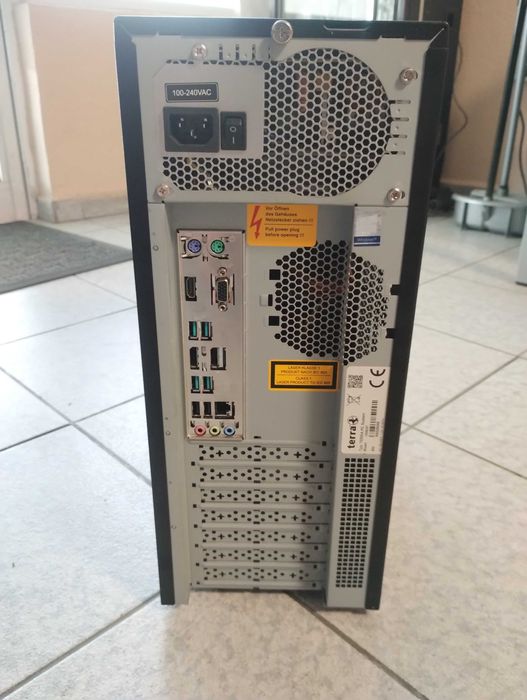 Moщен Компютър - Core i5-9500 - 8 GB DDR4 RAM - 512 NVME + 22 Инчов Монитор + Клавиатура и Мишка