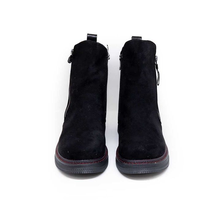 Дамски топли боти от велур - НИСКА ЦЕНА - ВИСОКА КАЧЕСТВО