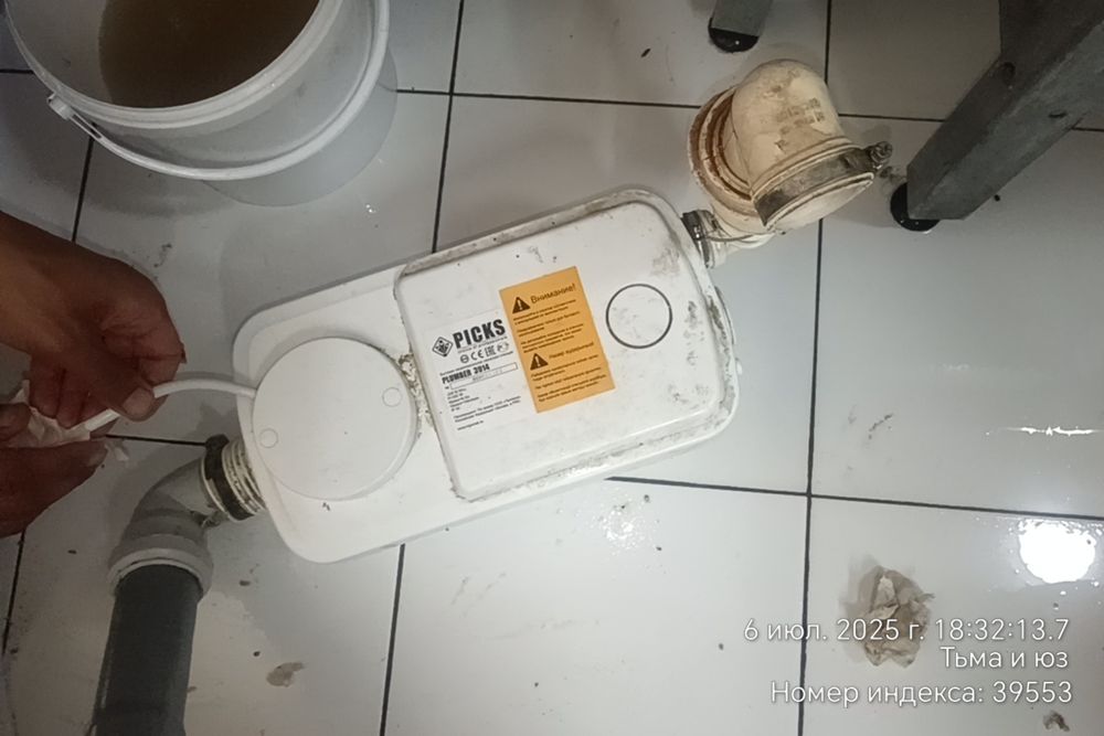 Ремонт насосов .фикальной