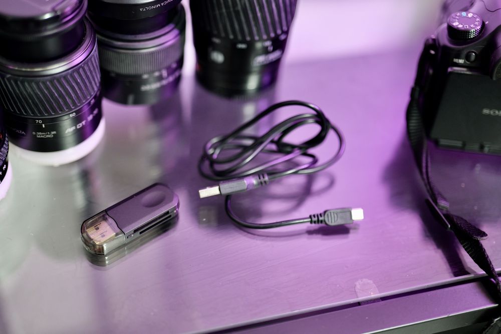 Sony A57 + 5 обектива + Manfrotto раница и аксесоари