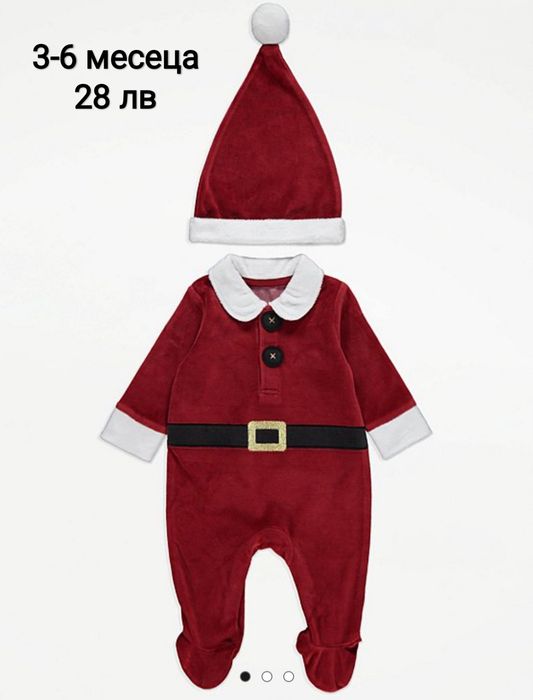 Коледни дрешки от новородено до 2 години