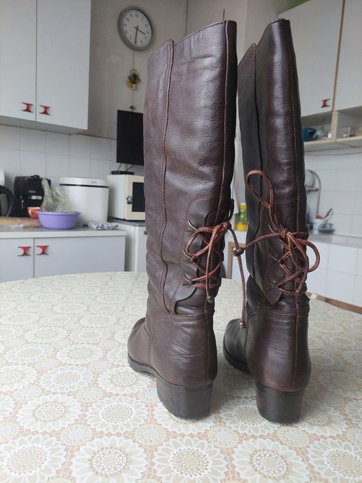 Нови дамски кожени ботуши "Picobello", N39