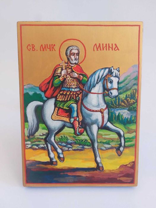 ИКОНА :: Ръчно рисувани икони с темперни бои върху грундирана дъска и защитен лак ::