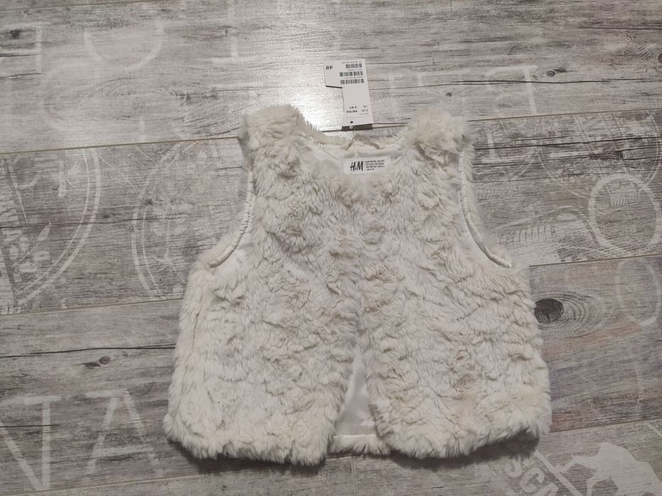Vesta din blana 98-104 H&M