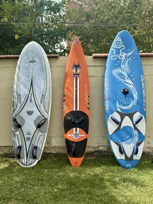 Уиндсърф екипировка- дъски, платна, финки, мачти, гикове