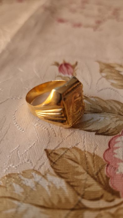 Ghiul barbatesc 14 k  aprox 8 gr