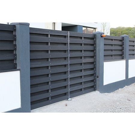 Garduri si porti din panouri stil jaluzele, sipca metalica, tabla cutata, plasa bordurata, fier forjat, BCA sau beton si alte modele disponibile