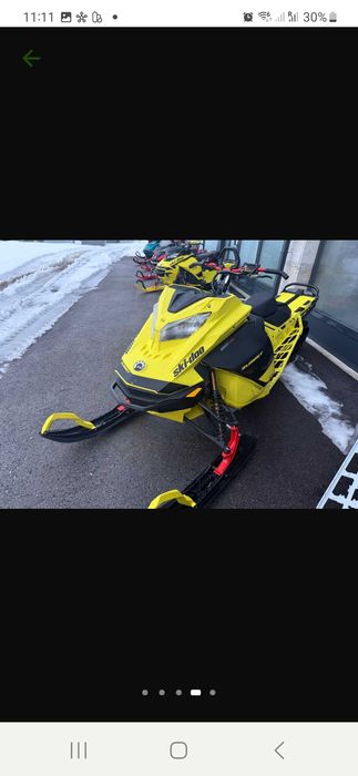 Snowmobil skidoo turbo 165