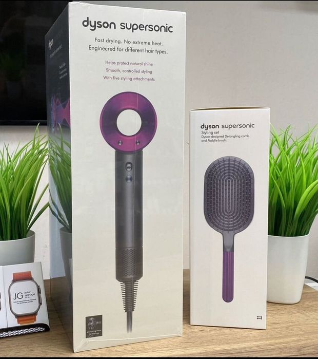 В продаже Dyson Styler origin Новый Фен Дайсон цвет Fuchsia Bronze