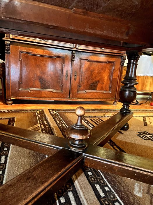 Mobilier monumental de epocă austro-ungar | cca. 1880–1905 | lemn masiv, marmură originală | piesă de colecție