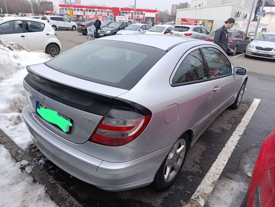Mercedes Benz C200 2.2 CDI 2005, w203, coupe, 122 cp, manuala 6+1
