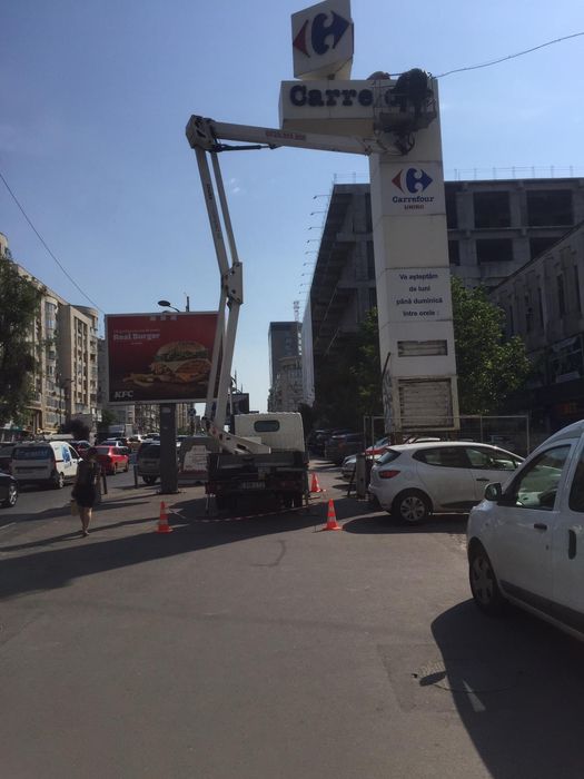 Nacela PRB Bucuresti - 21 m - 200 lei pe ora - de inchiriat nacele