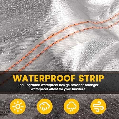 Ново Водоустойчив покривало за градински мебели 420D защита градина