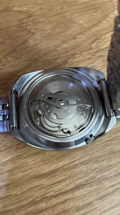 Vintage Seiko 5 Automatic Blue Dial Date/Day 21Jewels