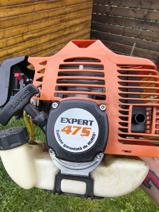 Motocoasa pe benzina, Ruris Expert 47S 2 timpi 1.4 kW, 1.9 CP +