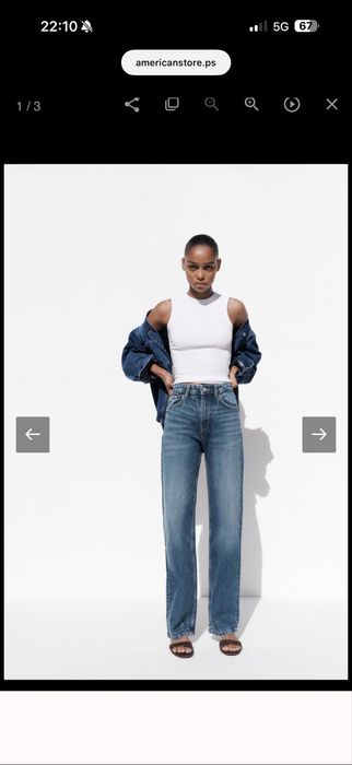 Дънки Zara размер 32