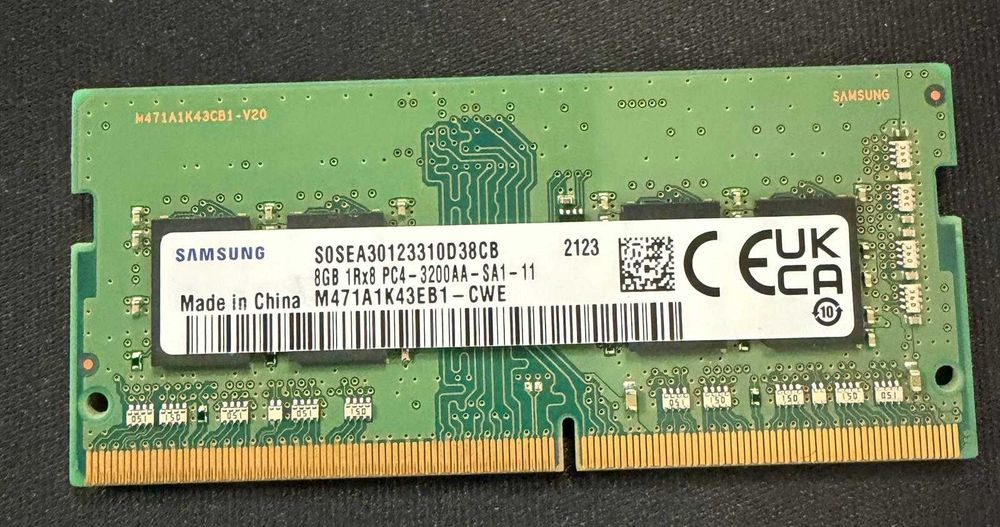 Memorie Laptop Samsung 8Gb DDR4 3200Mhz M471AK43EB1-CWE