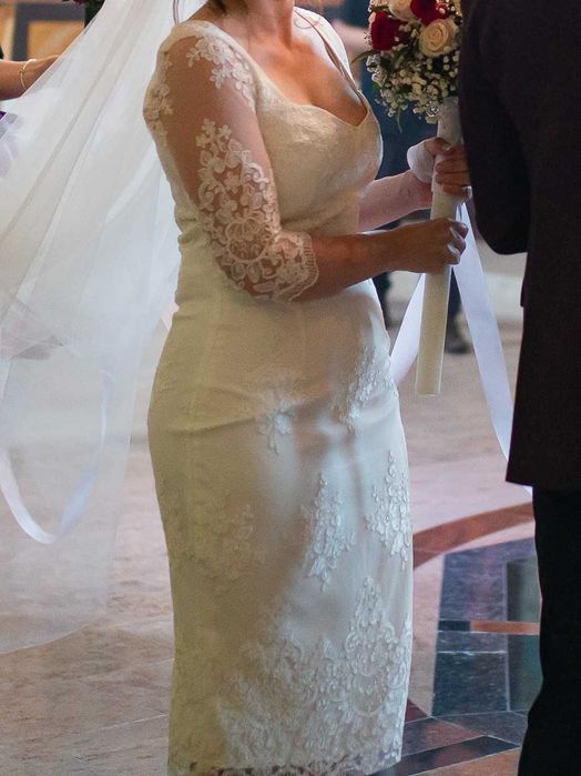 Vând rochie de mireasă UNICAT, pentru cununia civilă sau religioasă