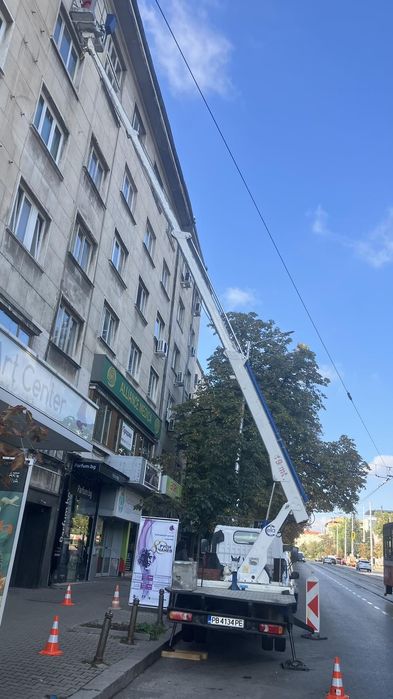 Услуги с Автовишка до 19 м.