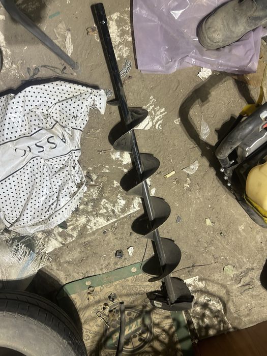 Бур лёд и землю можно