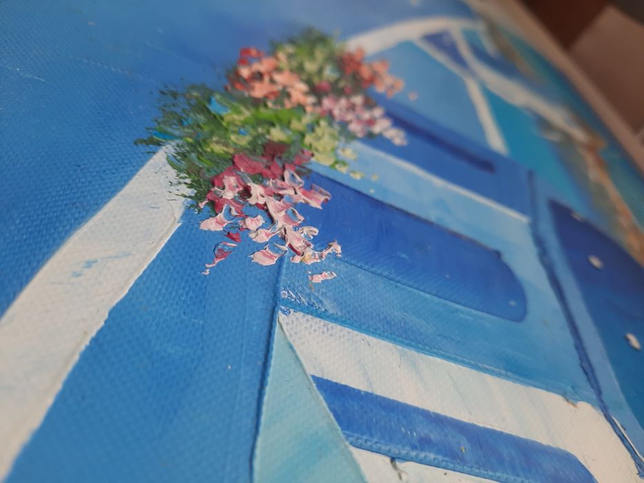 Tablou cu peisaj Santorini GRECIA