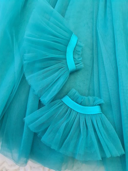 Платье (купальник+юбка+нарукавники) для девочки