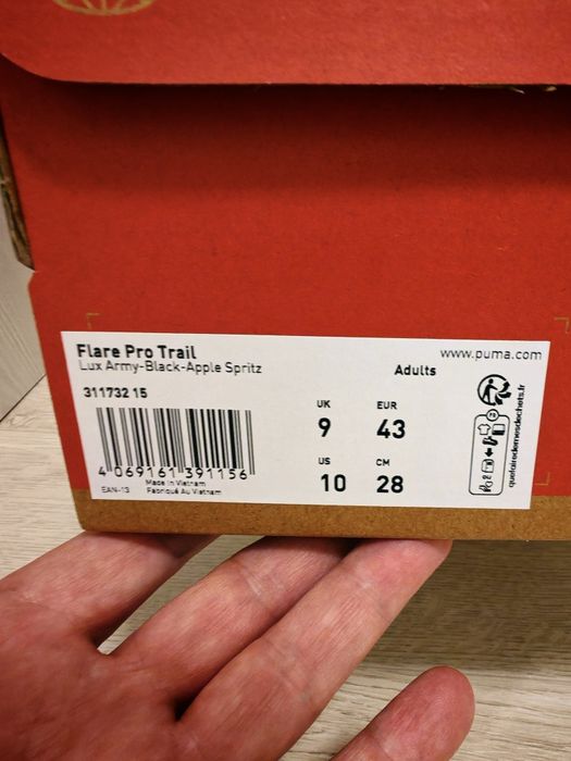 Маратонки Puma Flare Pro Trail номер 43