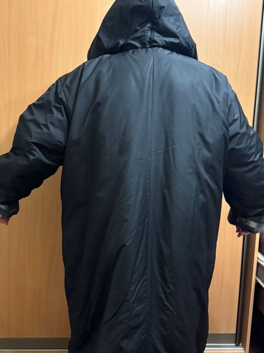 Зимний плащ на синтепоне