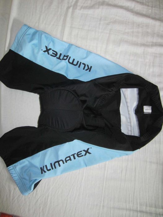 Pantaloni scurti ciclism, Klimatex si B-Twin, masura XXL, stare f.buna