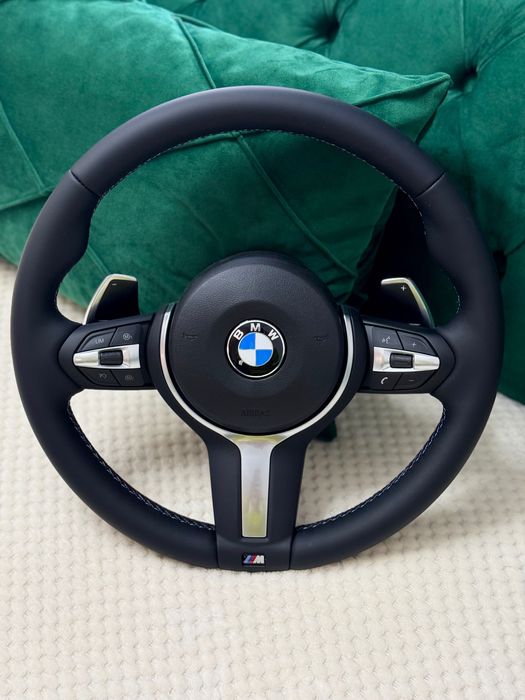 Volan NOU M Packet  BMW f10/F11/F07/F01~Cusaturi M-Padele -Airbag