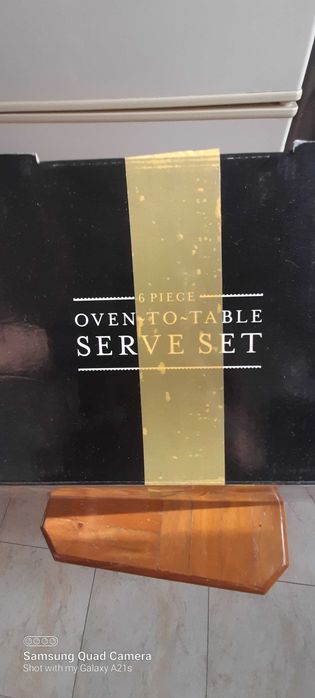 Oven-to-table serve set , керамический набор посуды для запекания